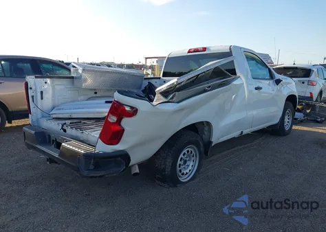 2022 Chevrolet Silverado 1500 Ltd 2Wd Long Bed Wt из США, поврежденный, VIN 3GCNWAEK8NG218520